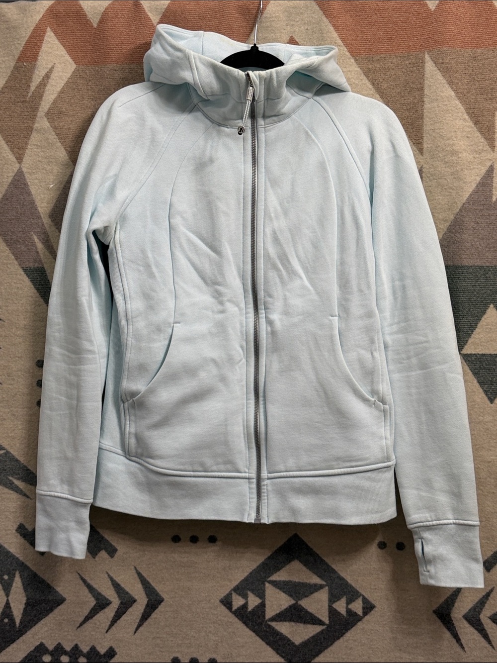 Women'sLululemon Light Blue Zip-Up Define Hoodie